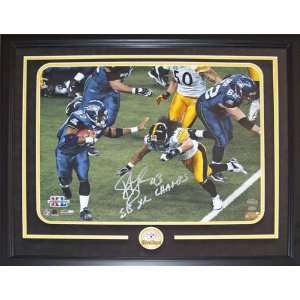 Troy Polamalu Pittsburgh Steelers   Super Bowl   Autographed 16x20 