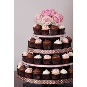   Cardboard Cupcake Tower, Holds 100 Cupcakes   Stands, Displays, Trees
