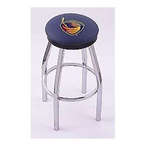  Atlanta Thrashers HBS Steel Stool with Flat Ring Logo Seat 