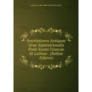  Inscriptiones Antiquae Orae Septentrionalis Ponti Euxini 