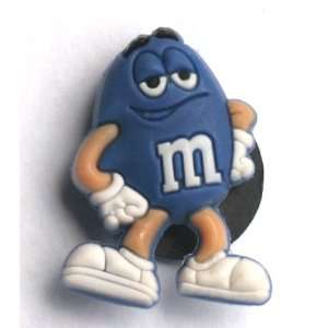  The COOL one blue peanut M&M in M&M World mascot Jibbitz 