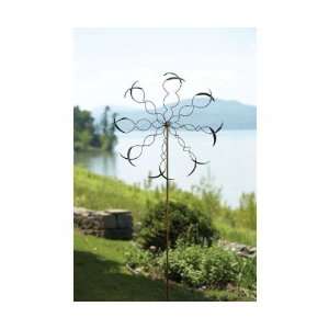  Oval Leaf Spinner Staked   (Wind Garden Products) (Stakes 