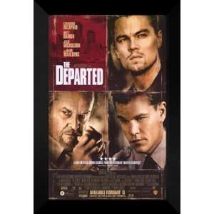  The Departed 27x40 FRAMED Movie Poster   Style F   2006 