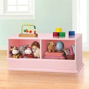  Stackable Bin Storage Collection (Pink) Toys & Games