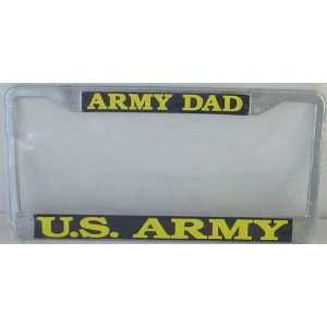  U.S. Army DAD License Plate Frame Automotive