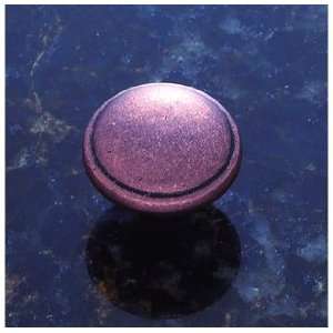   in. Diameter Button Mushroom Knob   Antique Copper