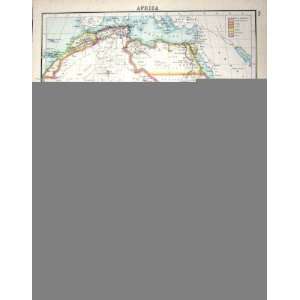   Map C1900 Africa Mauritius Madagascar Ascension St. Helena Home