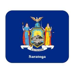  US State Flag   Saratoga, New York (NY) Mouse Pad 