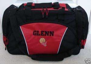 Personalized Duffel Bag Basketball Sports Team Monogram  