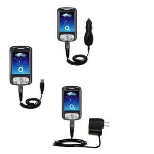  USB cable with Car and Wall Charger Deluxe Kit for the O2 XDA Atom 