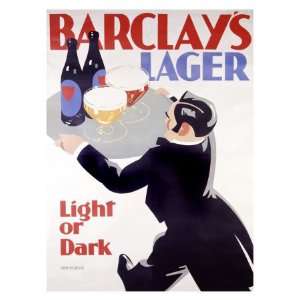   Lager Giclee Poster Print by Tom Purvis, 24x32