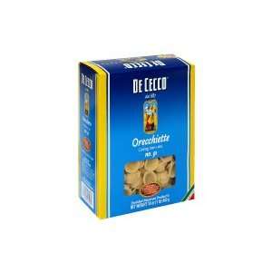  De Cecco Orecchiette, No. 91, 16 oz, (pack of 6 