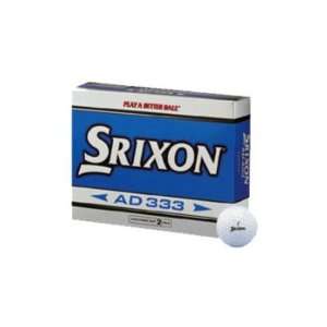  Srixon AD 333 Golf Balls   1/2 Dozen
