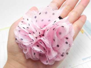 New Carnations Shape Scrunchies Women Hair Accessories  