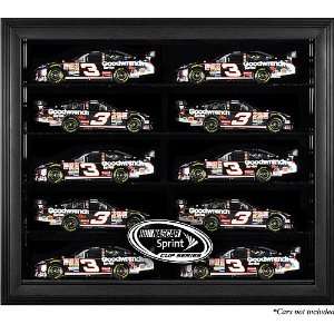  Mounted Memories NASCAR SPRINT CUP Logo 1/24 Framed 10 Car 