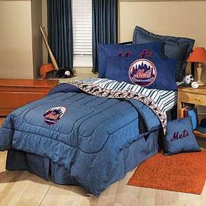  NY Mets Full Comforter & Sheet Set
