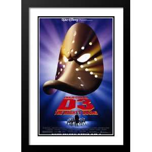  D3 The Mighty Ducks 20x26 Framed and Double Matted Movie 