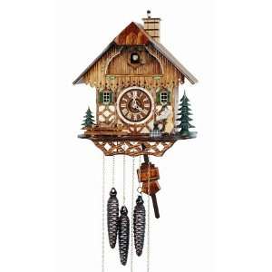  Chalet Cuckoo Clock, Chimney Sweep, Blacksmith, horse 