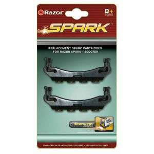 Razor 2Pc Spark Scooter Replacement Cartridge   Genuine 845423002497 
