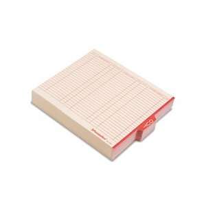  Outguides, Red Center OUT Tab, Manila, Letter, 100/Box 
