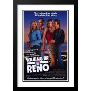  Waking Up in Reno 20x26 Framed and Double Matted Movie 