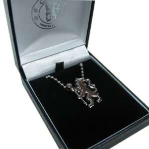   FC. Stainless Steel Lion Pendant and 19 Chain