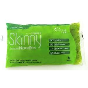 Skinny Noodles Shirataki Spinach Fettuccine, 8 Oz. (6 pack)