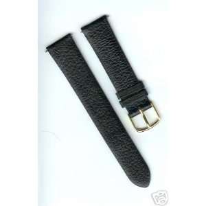  SPEIDEL Genuine Leather Watchband, Color Black, Size 18mm 