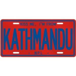   AM FROM KATHMANDU  NEPAL LICENSE PLATE SIGN CITY