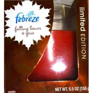  Febreze Candles Falling Leaves and Spice Air Freshener, 5 
