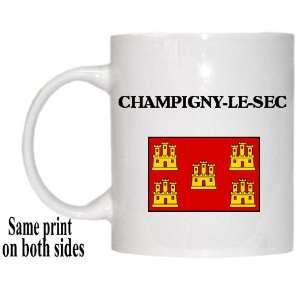  Poitou Charentes, CHAMPIGNY LE SEC Mug 