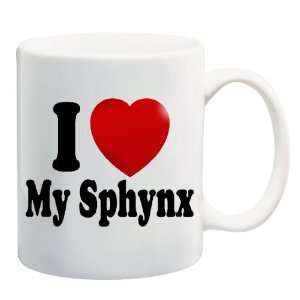  I LOVE MY SPHYNX Mug Coffee Cup 11 oz ~ Cat Breed 