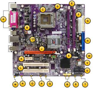 GATEWAY FW82801GB NG82945GC GM5642E MOTHERBOARD NEW USA  