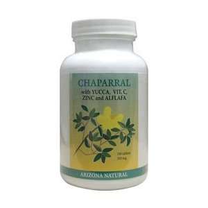  Chaparral with Yucca and Zinc 500 mg 180 Tabs by Arizona 