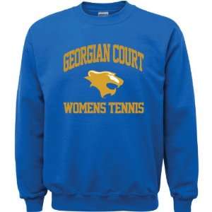   Blue Youth Womens Tennis Arch Crewneck Sweatshirt