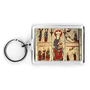 Scenes from the Life of the Virgin by Spanish School   Acrylic Keyring 