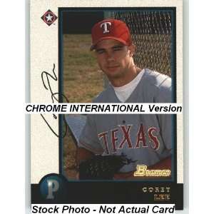  1998 Bowman Chrome International #198 Corey Lee   Texas Rangers 