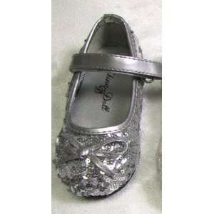  Sparkly Girls Shoes in Silver by China Doll Toys & Games