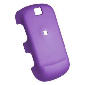  Rubberized Purple Snap On Cover for Samsung T359 Cell 