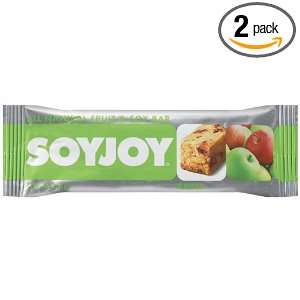  Soyjoy Apple Bar, 7 count box (Pack of 2) Health 