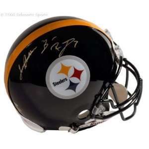  Ben Roethlisberger and Terry Bradshaw Autographed Pro Line 