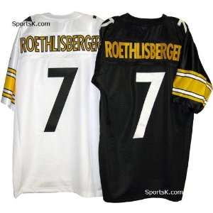  Steelers Roethlisberger Premier Stitched Jersey Sports 
