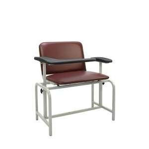  Extra Large Blood Drawing Chair Padded Vinyl Seat Health 