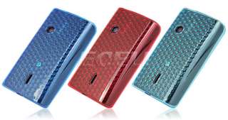 Ecell Style Range – Diamond Silicone Gel Case for Sony Xperia X8 