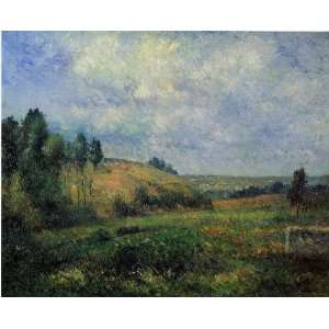  Oil Painting Landscape, near Pontoise Camille Pissarro 