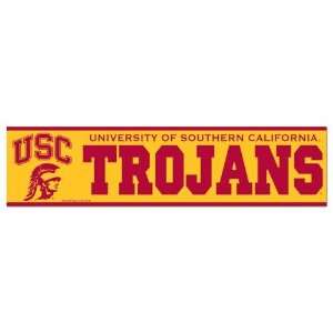  USC Southern Cal Trojans Car Auto Bumper Strip Sticker 