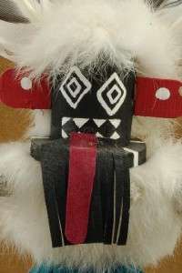 Native American Navajo Made Warrior Kachina Doll signed by Jacida L 