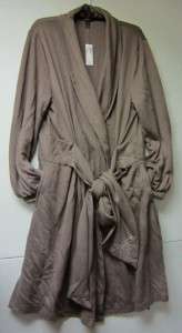 SOMA BY CHICOS GRANDEUR PUFF SLEEVE ROBE NWT $69 L  