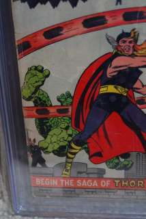 Journey Into Mystery #83 CGC 1.8 1962 Thor Avengers 103 cm  