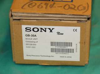Sony Linear Scale Encoder GB 30A SR128 030 CH01 03C NEW  